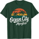 Ocean Beach City MD Maryland State Family Vacation Trip T-Shirt - T-Shirt | Forest