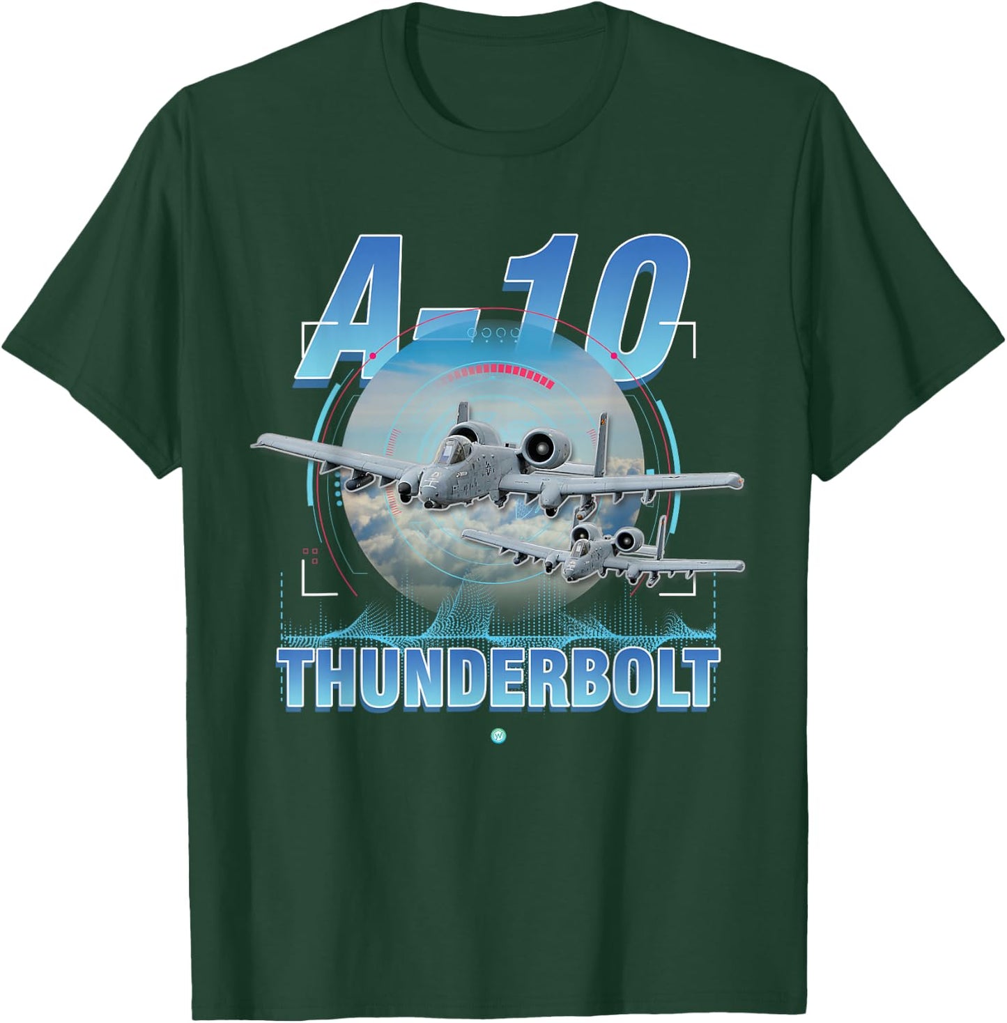 A-10 Thunderbolt II (Warthog) Gift Veterans T-Shirt - T-Shirt | Forest