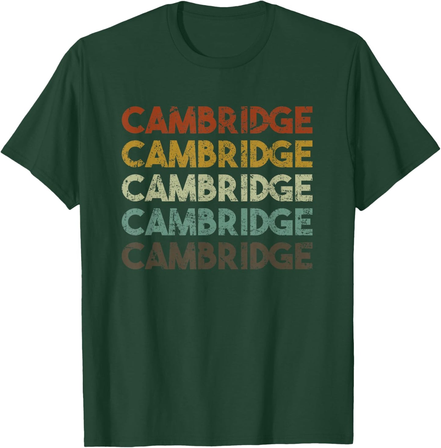 Cambridge, UK Vintage T-Shirt - T-Shirt | Forest