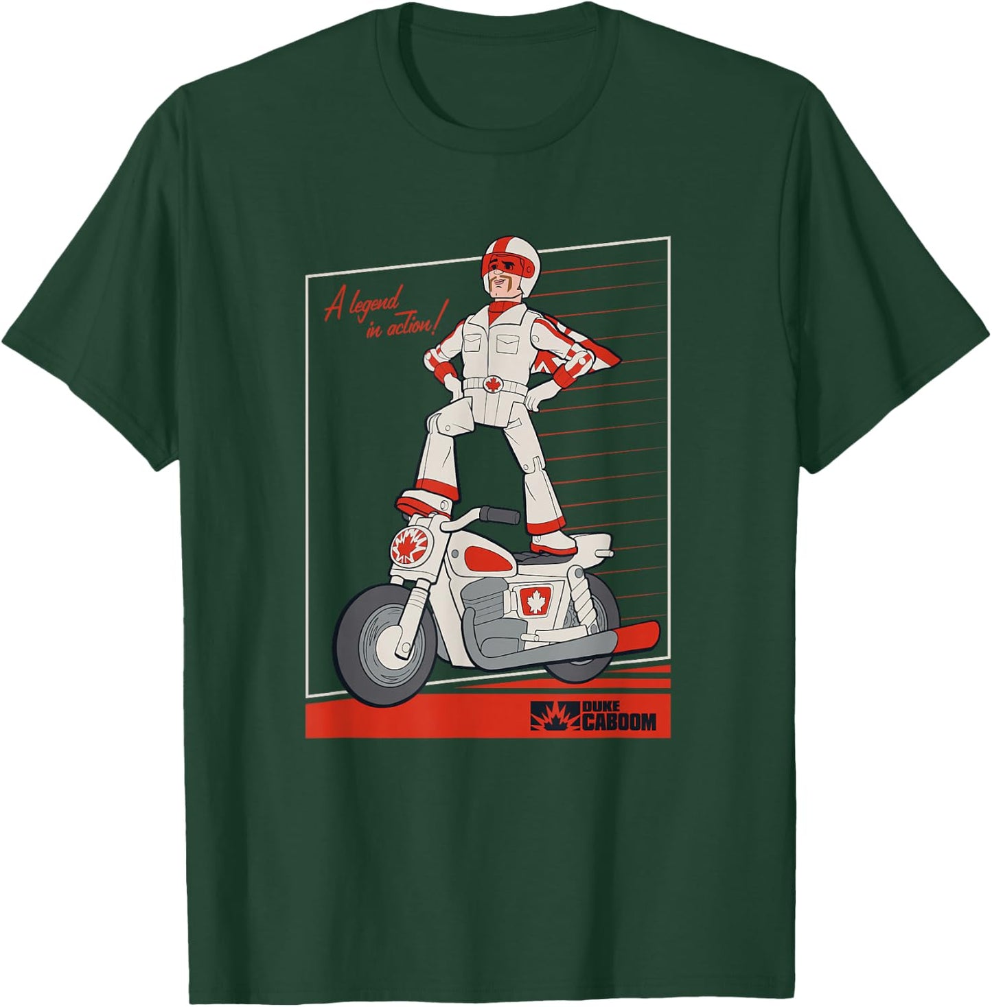 Disney Pixar Toy Story 4 Duke Caboom Legend T-Shirt - T-Shirt | Forest