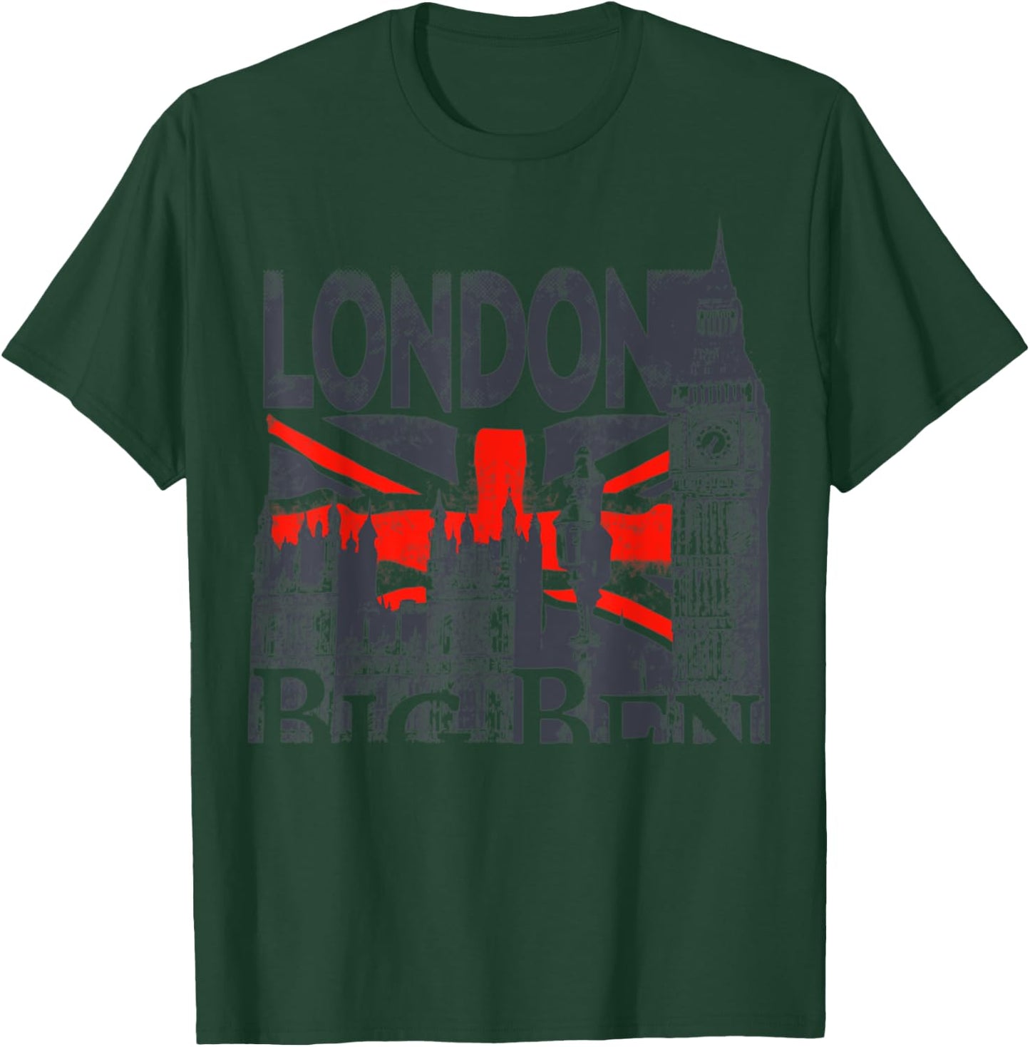London Big Ben T-Shirt - T-Shirt | Forest