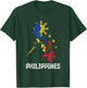 Philippine Flag Manila Philippines Filipino T-Shirt - T-Shirt | Forest