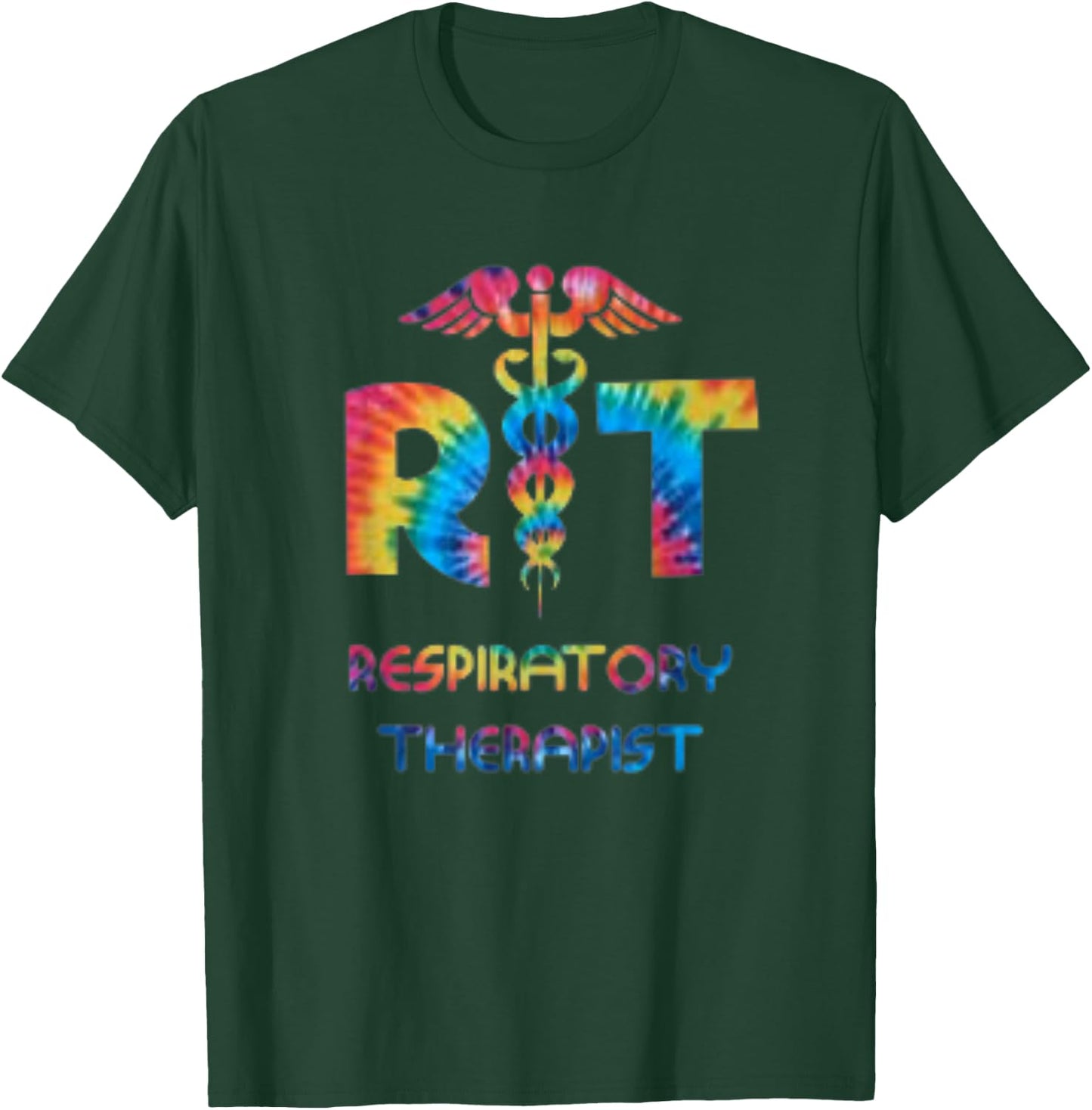 Respiratory Therapist, RT Medical Care Gift Shirt 9Dk T-Shirt - T-Shirt | Forest