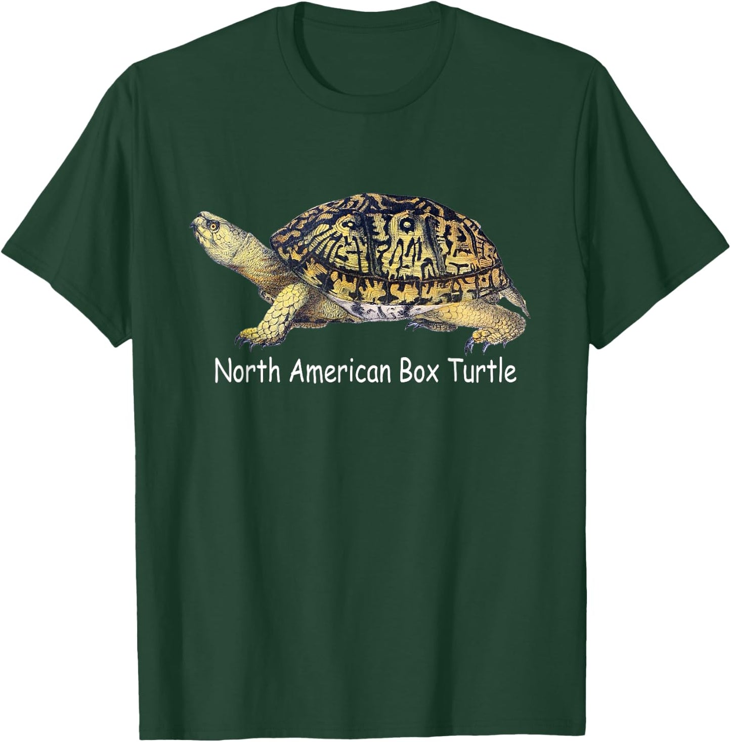 North American Box Turtle T-Shirt - T-Shirt | Forest