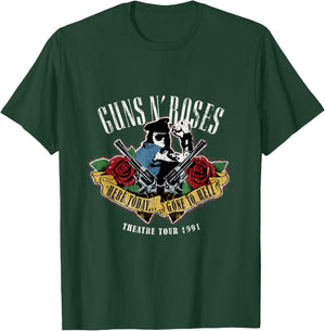 Guns N' Roses Official Here Today Gone To Hell T-Shirt - T-Shirt | Forest