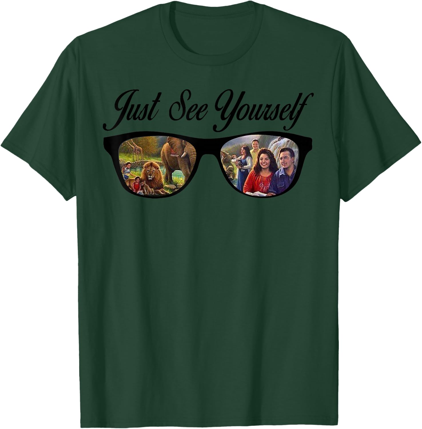 Just See Yourself JW Gift Supplies T-Shirt - T-Shirt | Forest