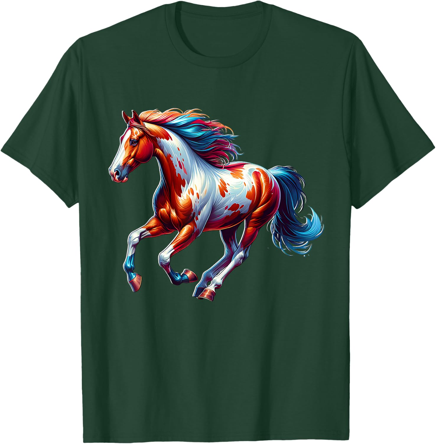 Paint Horse Design American Paint Horse T-Shirt - T-Shirt | Forest