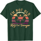 I'm Not Old I'm a Recycled Teenager Funny Senior Vintage T-Shirt - T-Shirt | Forest