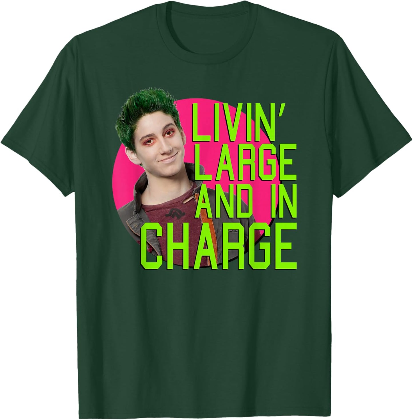 Zombies - Zed Zed Large and In Charge T-Shirt - T-Shirt | Forest