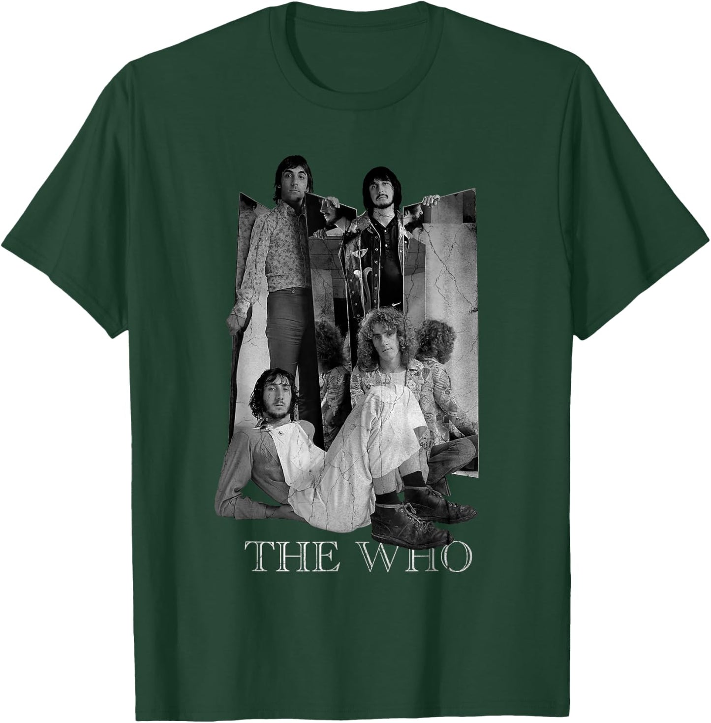 The Who Official Mirrors Mono T-Shirt - T-Shirt | Forest