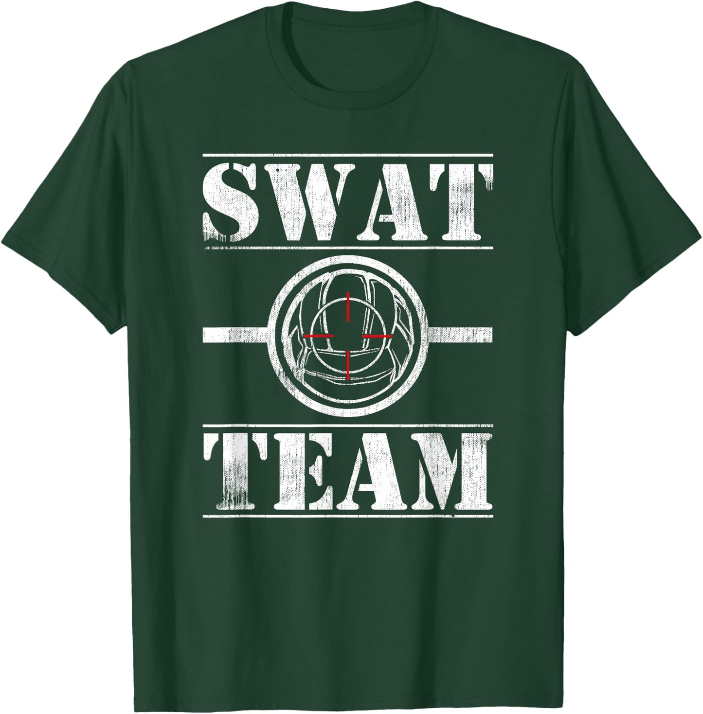Funny Vollyball Team - Swat Crosshair T-Shirt - T-Shirt | Forest