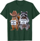 Justice for The Squirrel Peanut and The Raccoon Fred T-Shirt - T-Shirt | Forest