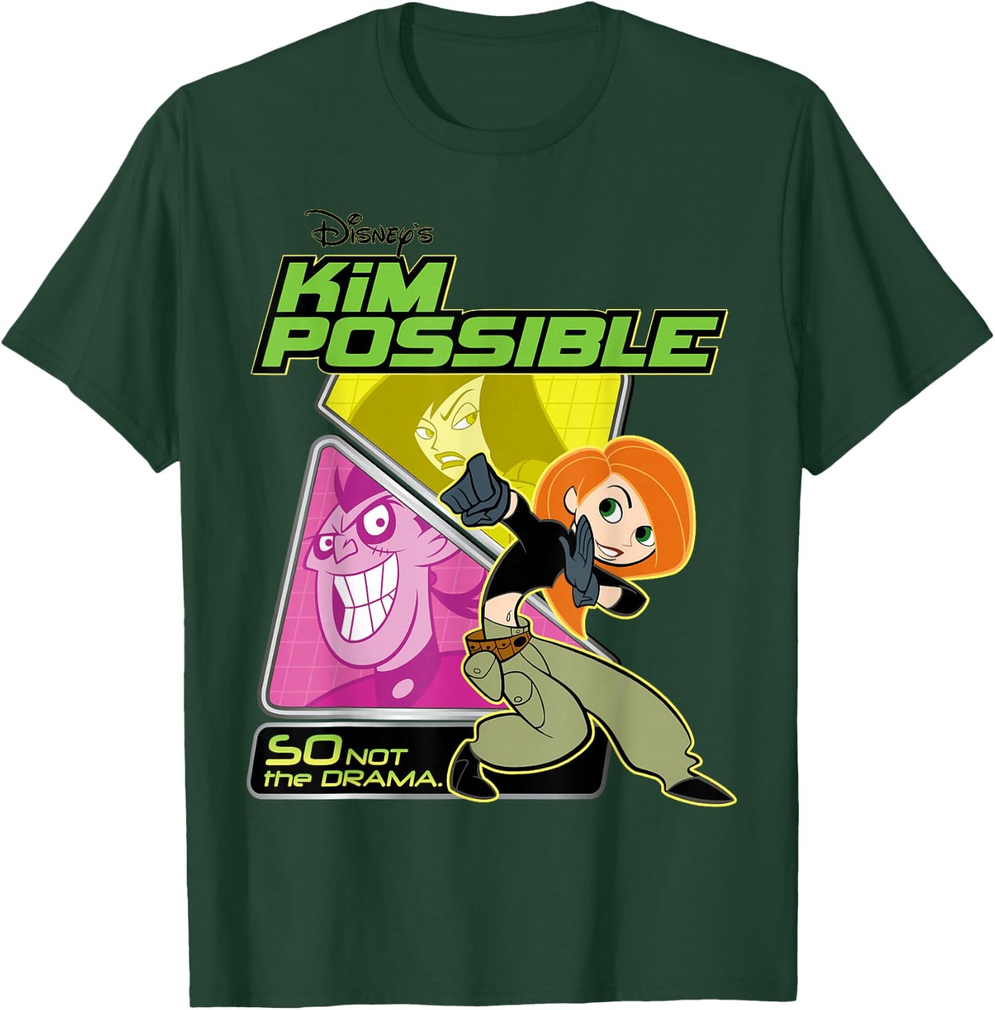 Kim Possible - So Not The Drama Villains T-Shirt - T-Shirt | Forest