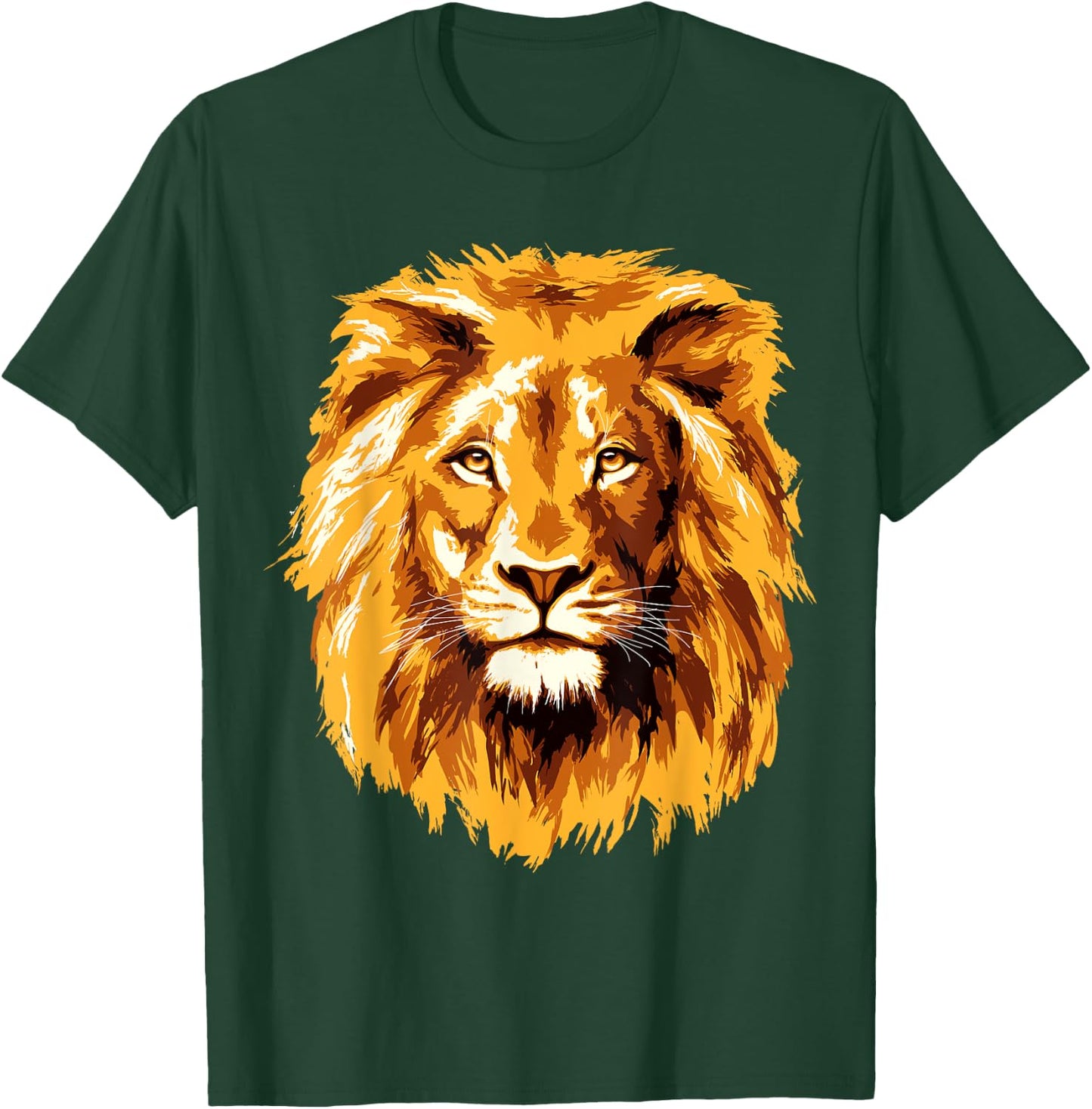 Lion Brown Lion T-Shirt - T-Shirt | Forest
