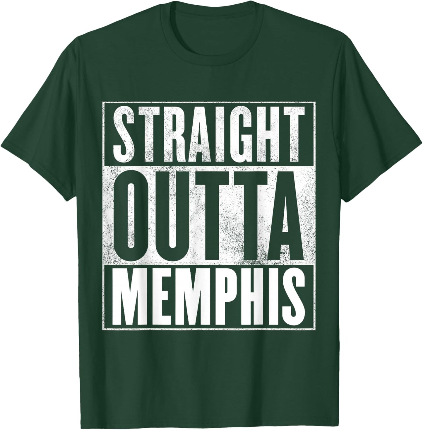 Funny Memphis - Straight Outta Memphis Shirt T-Shirt - T-Shirt | Forest