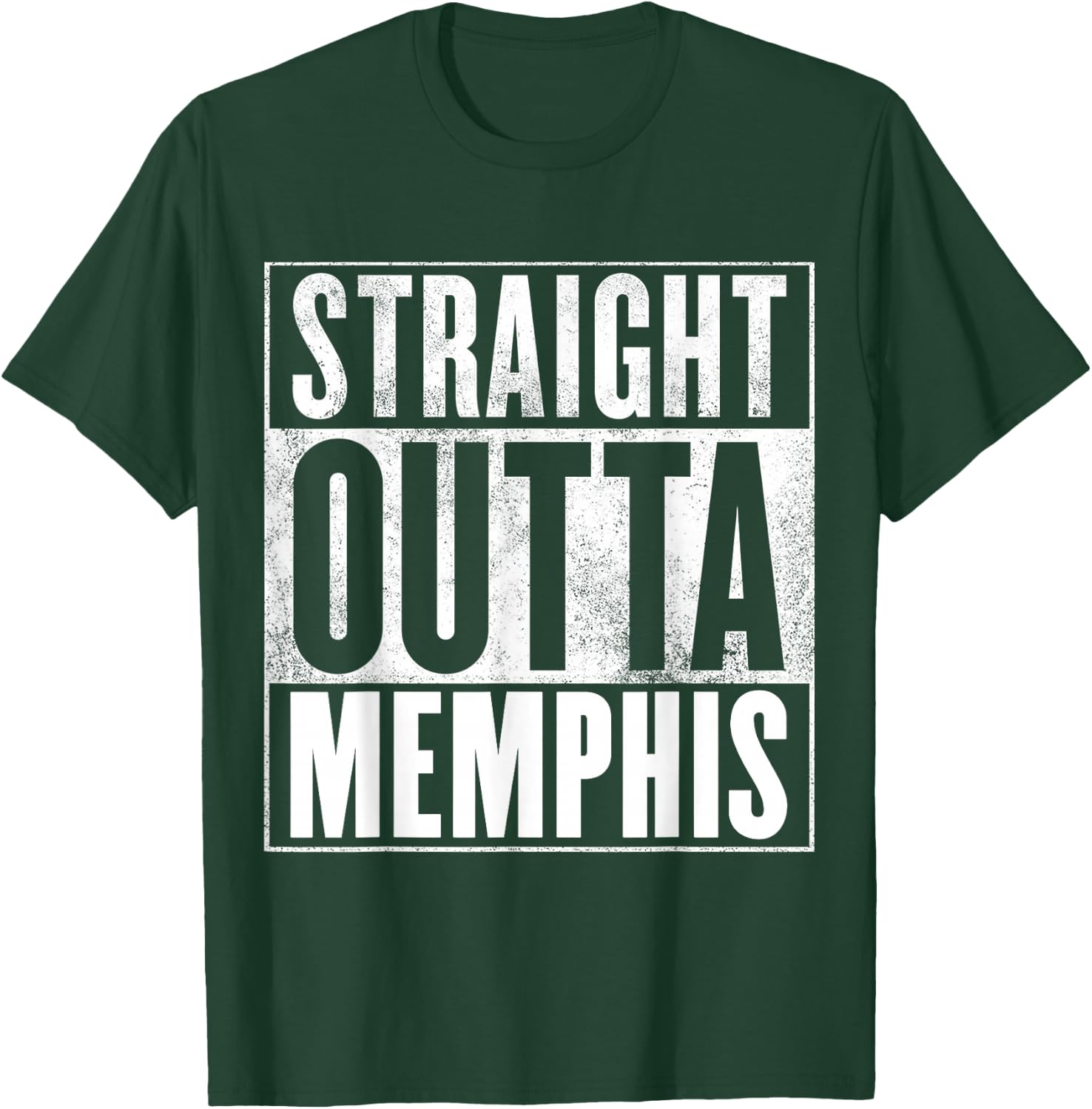 Funny Memphis - Straight Outta Memphis Shirt T-Shirt - T-Shirt | Forest