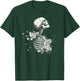 Floral Skeleton Gothic Occult Witchy Dark Creepy Design T-Shirt - T-Shirt | Forest