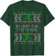 Biking Oh What Fun it is to Ride Bike Ugly Christmas Cycling T-Shirt - T-Shirt | Forest