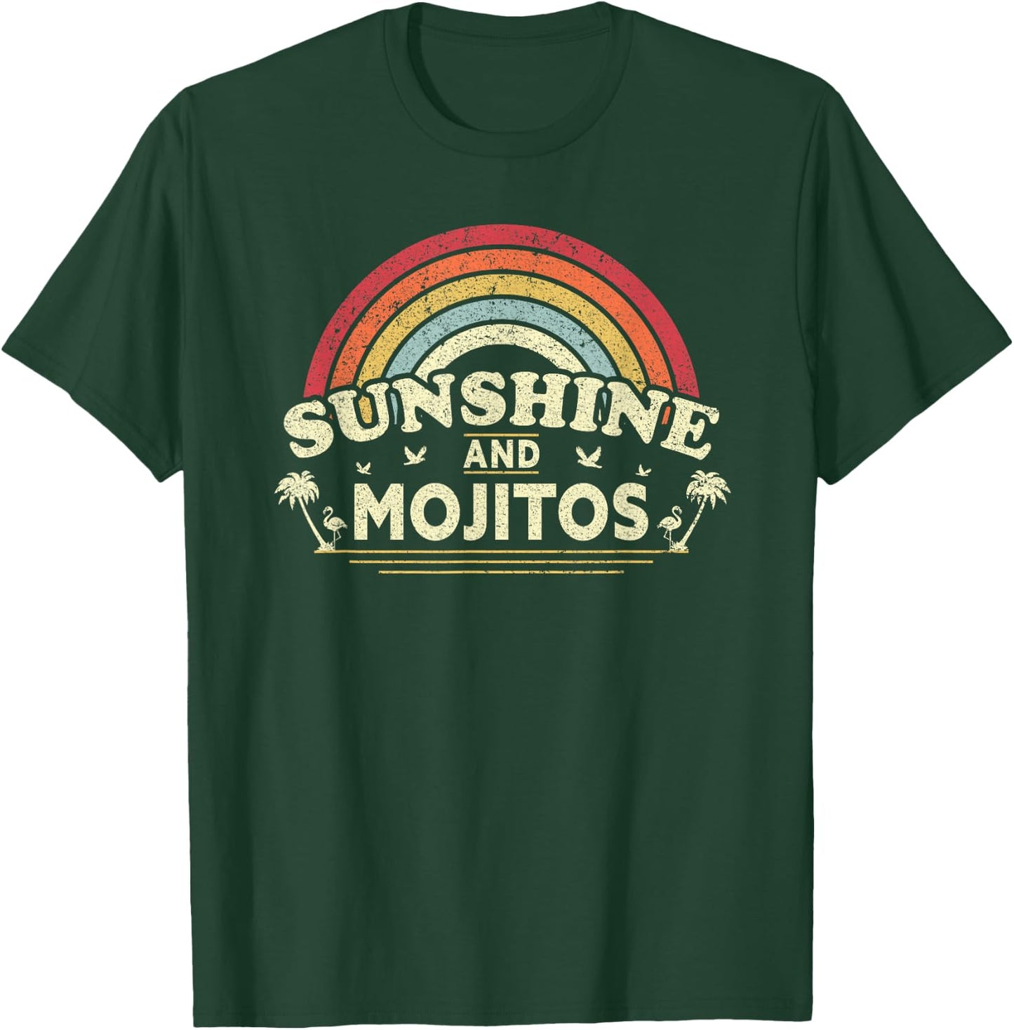 Mojito Sunshine and Mojitos Vintage Shirt T-Shirt - T-Shirt | Forest