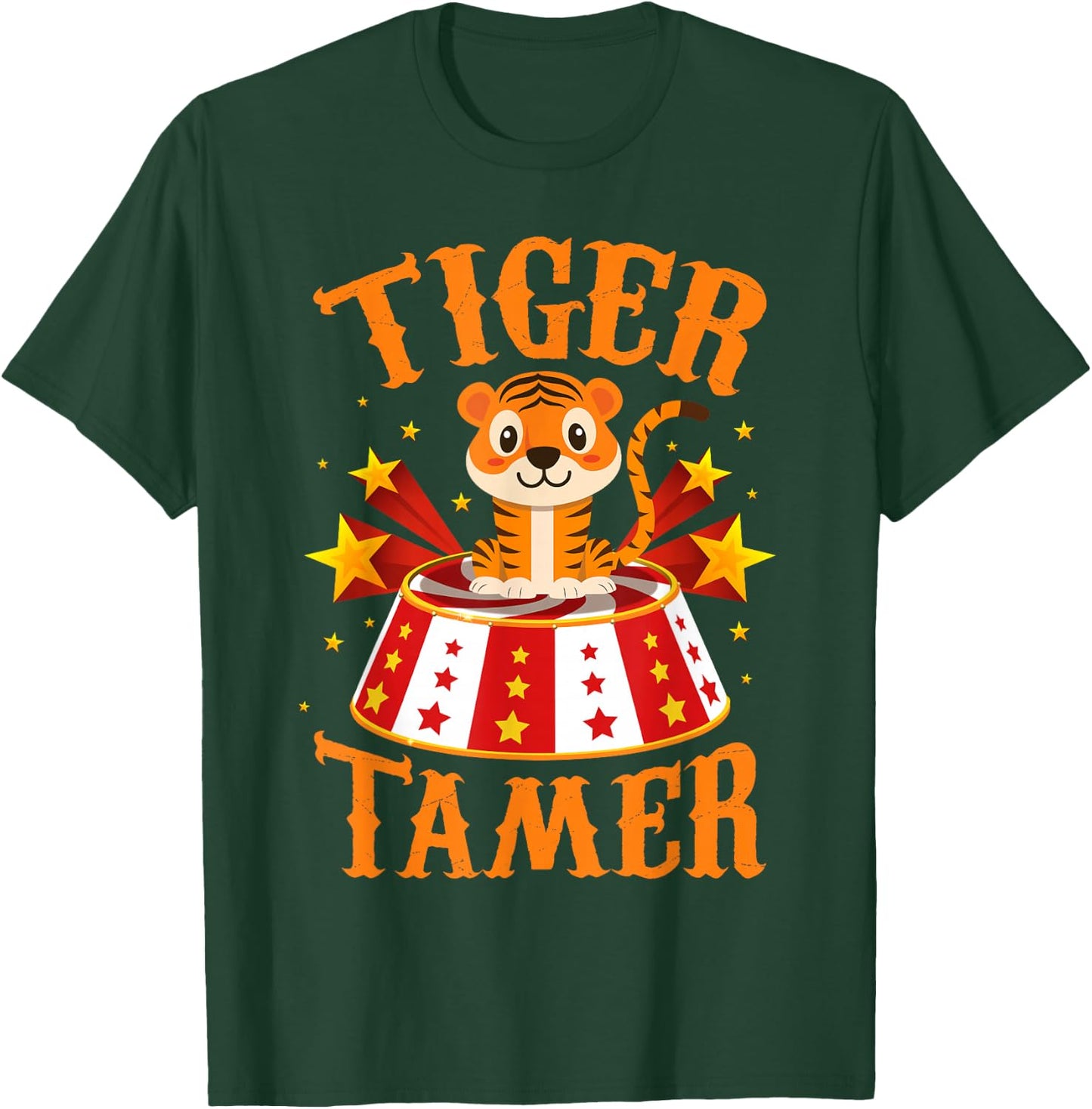 Circus Tiger Shirts - Circus Shirts - Circus Tiger Costume T-Shirt - T-Shirt | Forest