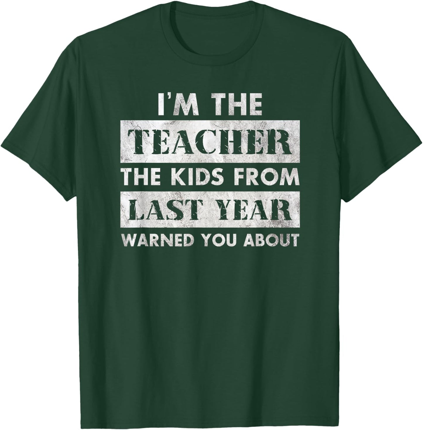Funny Sarcastic Teacher Shirts Warning Back To School Gift T-Shirt - T-Shirt | Forest
