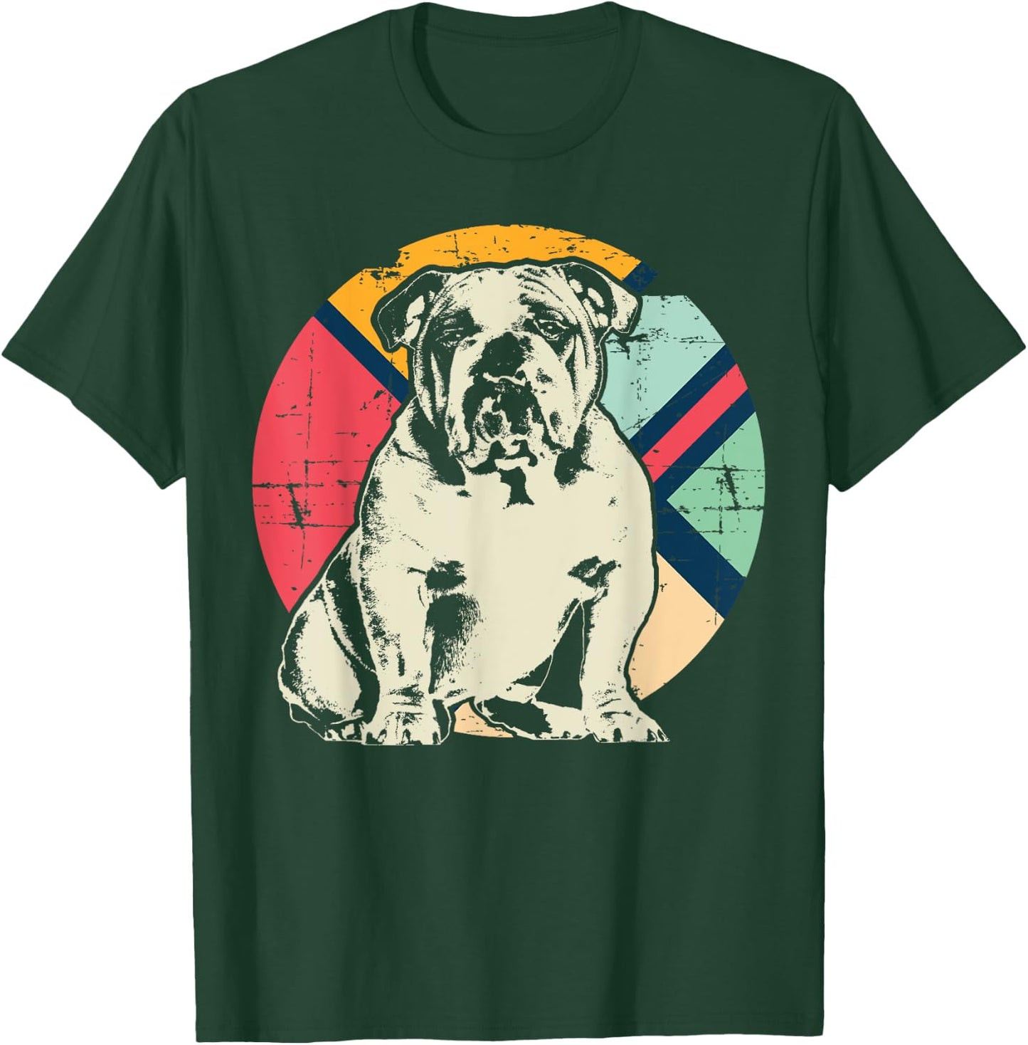 English Bulldog British Bulldog T-Shirt - T-Shirt | Forest