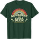 Beer Sunshine and Beer Shirt Vintage Women T-Shirt - T-Shirt | Forest