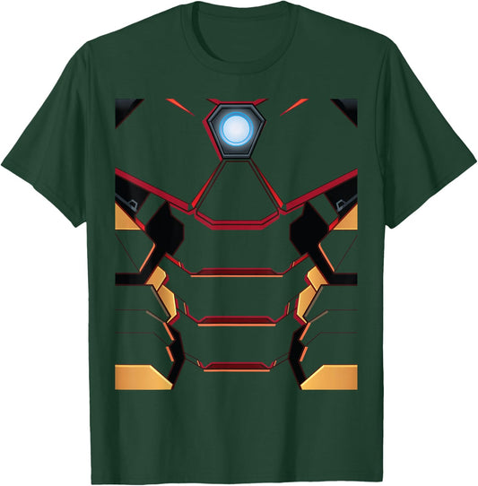 Marvel Iron Man Tony Stark Costume T-Shirt - T-Shirt | Forest