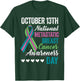 Metastatic Breast Cancer Awareness Day T Shirt October 13th T-Shirt - T-Shirt | Forest