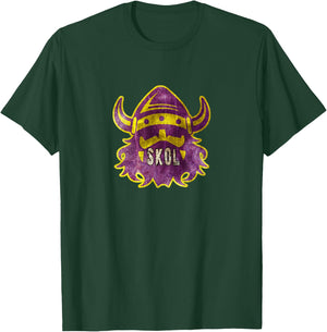 The Norse Skol Vikings & Nordic Scandinavian Warrior T-Shirt - T-Shirt | Forest