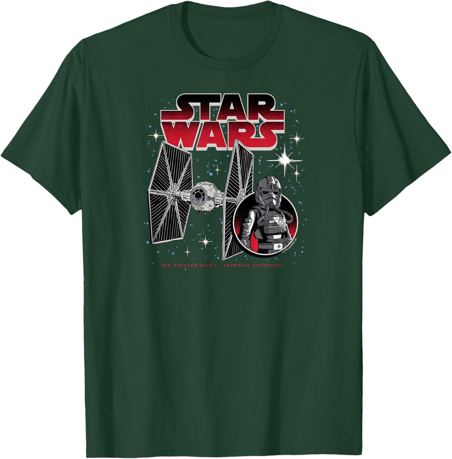 Star Wars - Imperial Starfleet Tie Fighter T-Shirt - T-Shirt | Forest