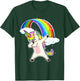 Dabbing Unicorn Rainbow T Shirt Unicorn Gift T-Shirt - T-Shirt | Forest