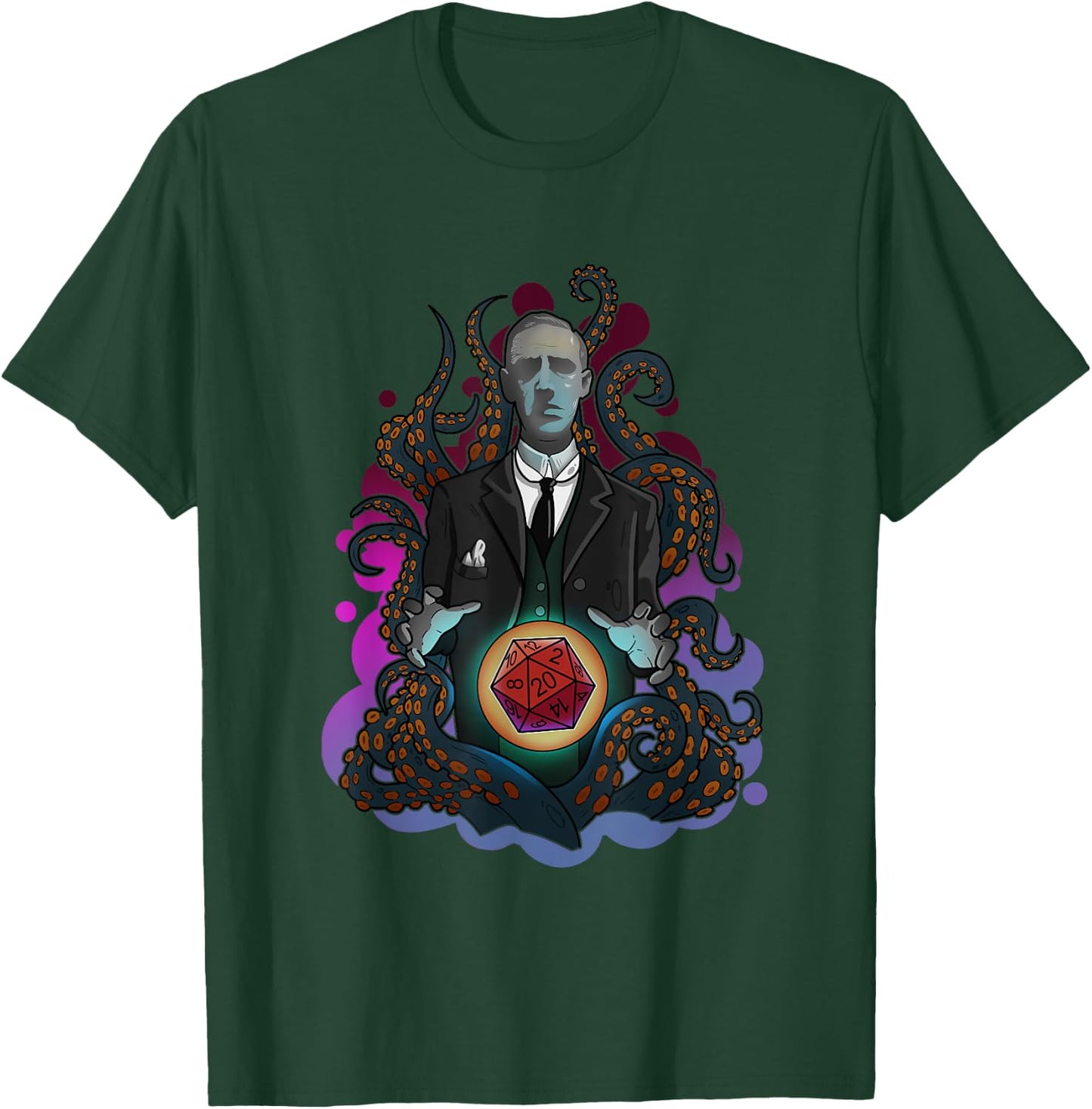 Innsmouth Fish Men Tabletop Gamer Roleplaying RPG T-Shirt - T-Shirt | Forest