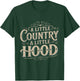A little country a little hood cool funny urban streetwear T-Shirt - T-Shirt | Forest