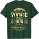 Vintage 1976 Funny 50th Birthday Gift Men Women 50 Year Old T-Shirt - T-Shirt | Forest