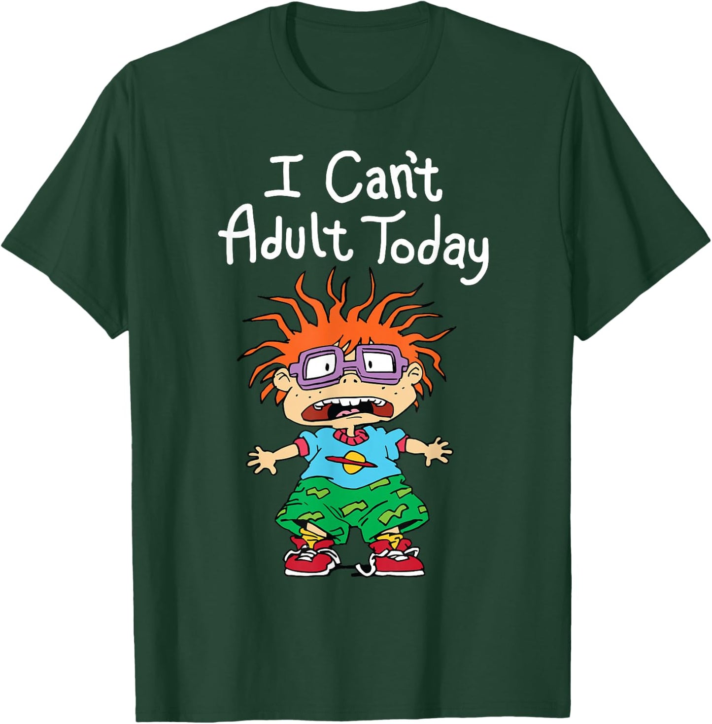 I Can't Adult Today Chuckie T-Shirt - T-Shirt | Forest