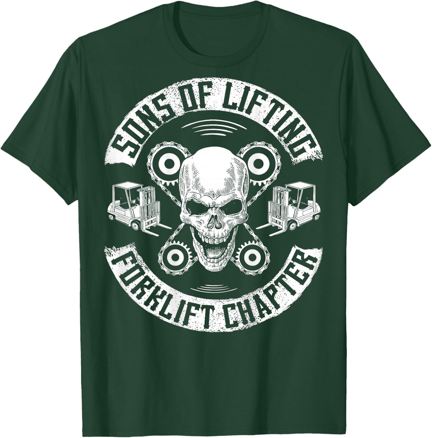 Forklift Operator Sons Of Lifting Forklift Driver T-Shirt - T-Shirt | Forest