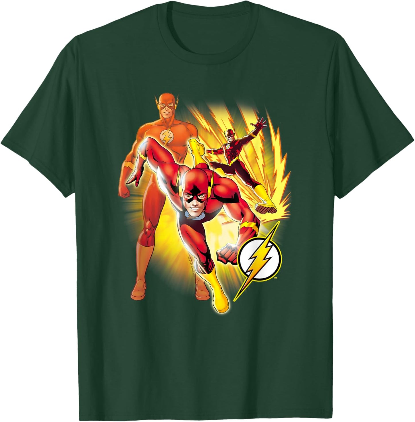 The Flash Collage T-Shirt - T-Shirt | Forest