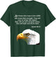 Eagle Bible Verse Isaiah 40 31 Christian T-Shirt - T-Shirt | Forest