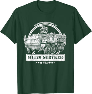 M1126 Stryker ICV T-Shirt - T-Shirt | Forest