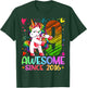 9 Year Old Unicorn Gifts For Girls 9th Birthday Girl Party T-Shirt - T-Shirt | Forest