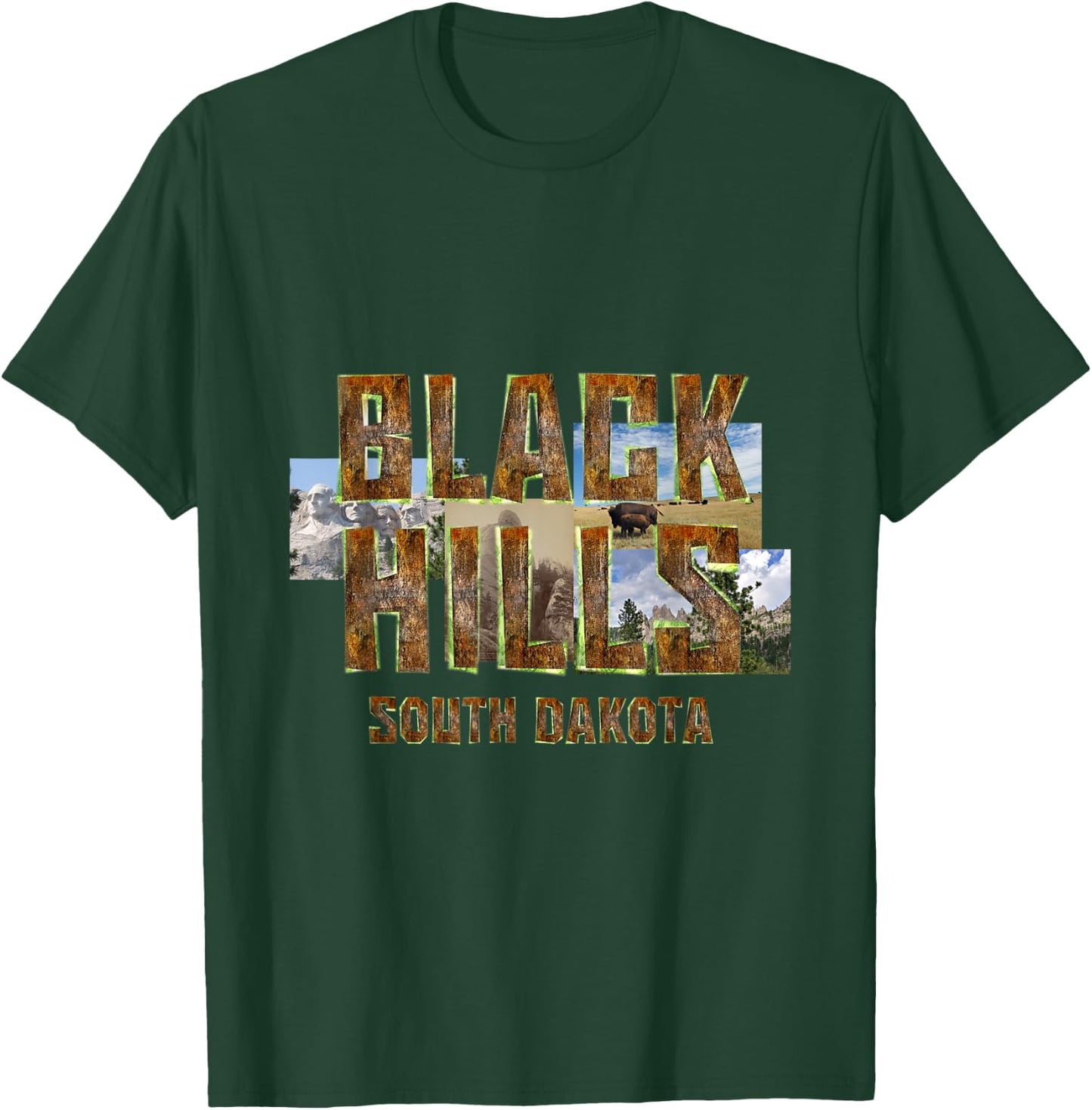 Black Hills of South Dakota T-Shirt - T-Shirt | Forest