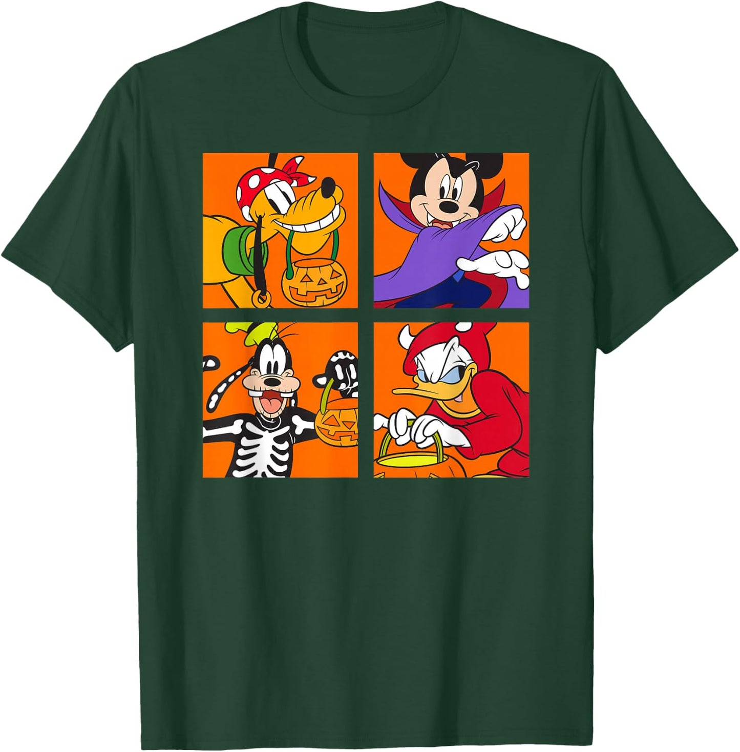 Disney - Mickey Mouse and Friends Surprise Halloween T-Shirt - T-Shirt | Forest