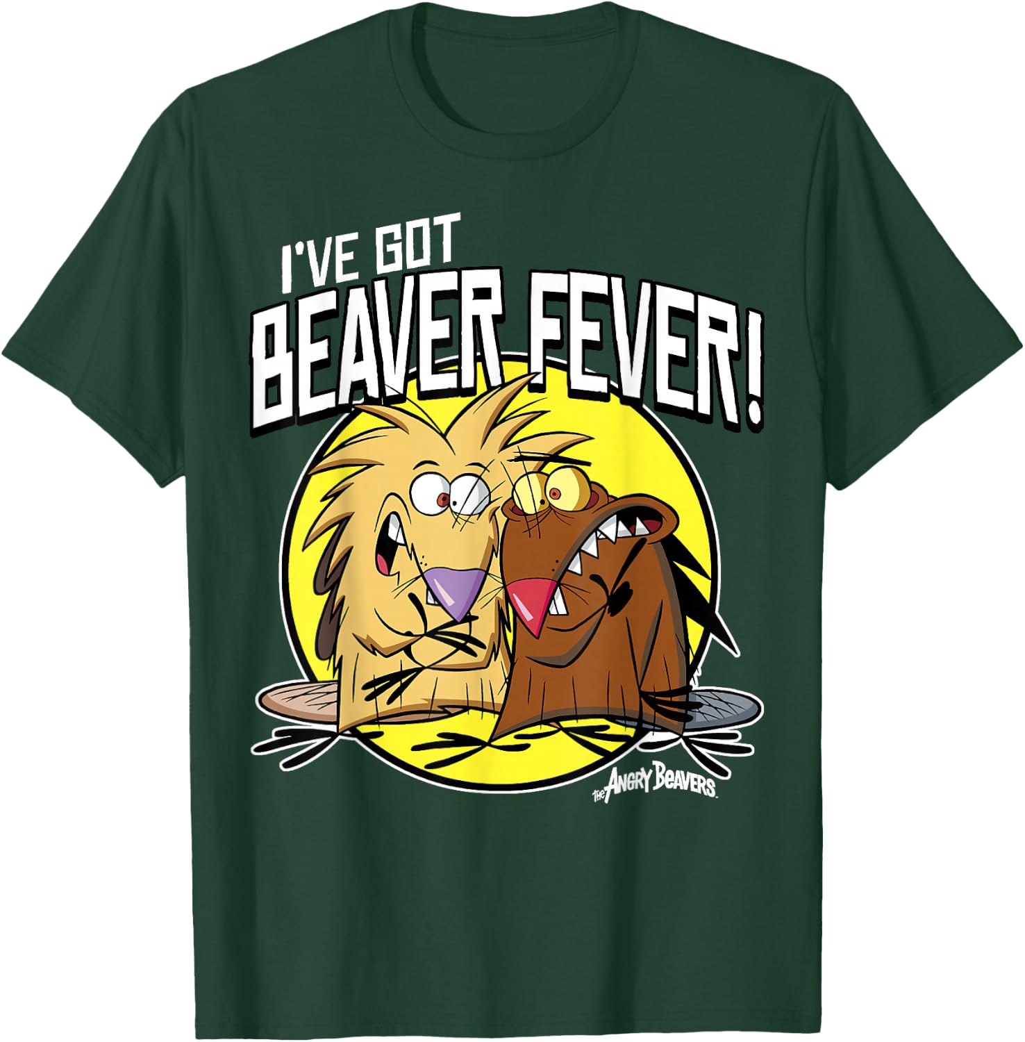 Angry Beavers I've Got Beaver Fever T-Shirt - T-Shirt | Forest
