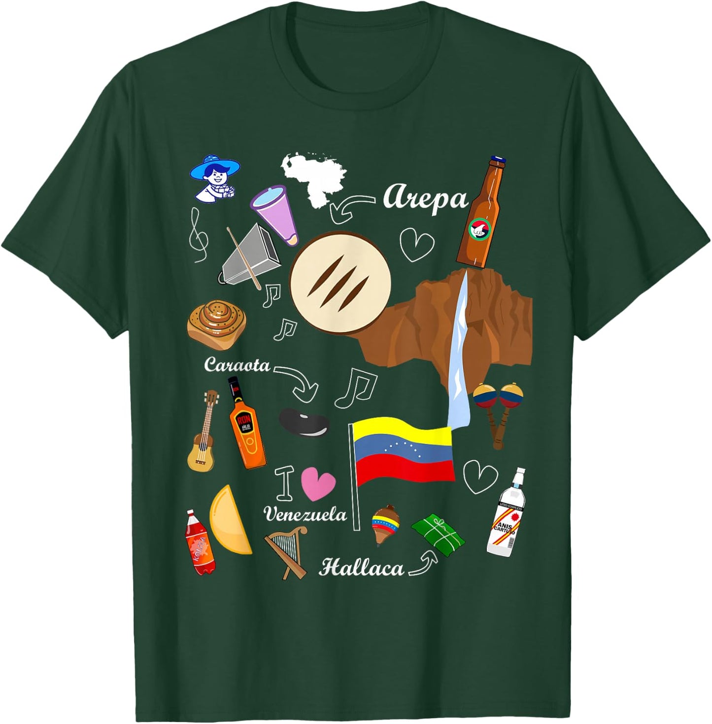 I Am a Proud Venezuelan T-Shirt - T-Shirt | Forest