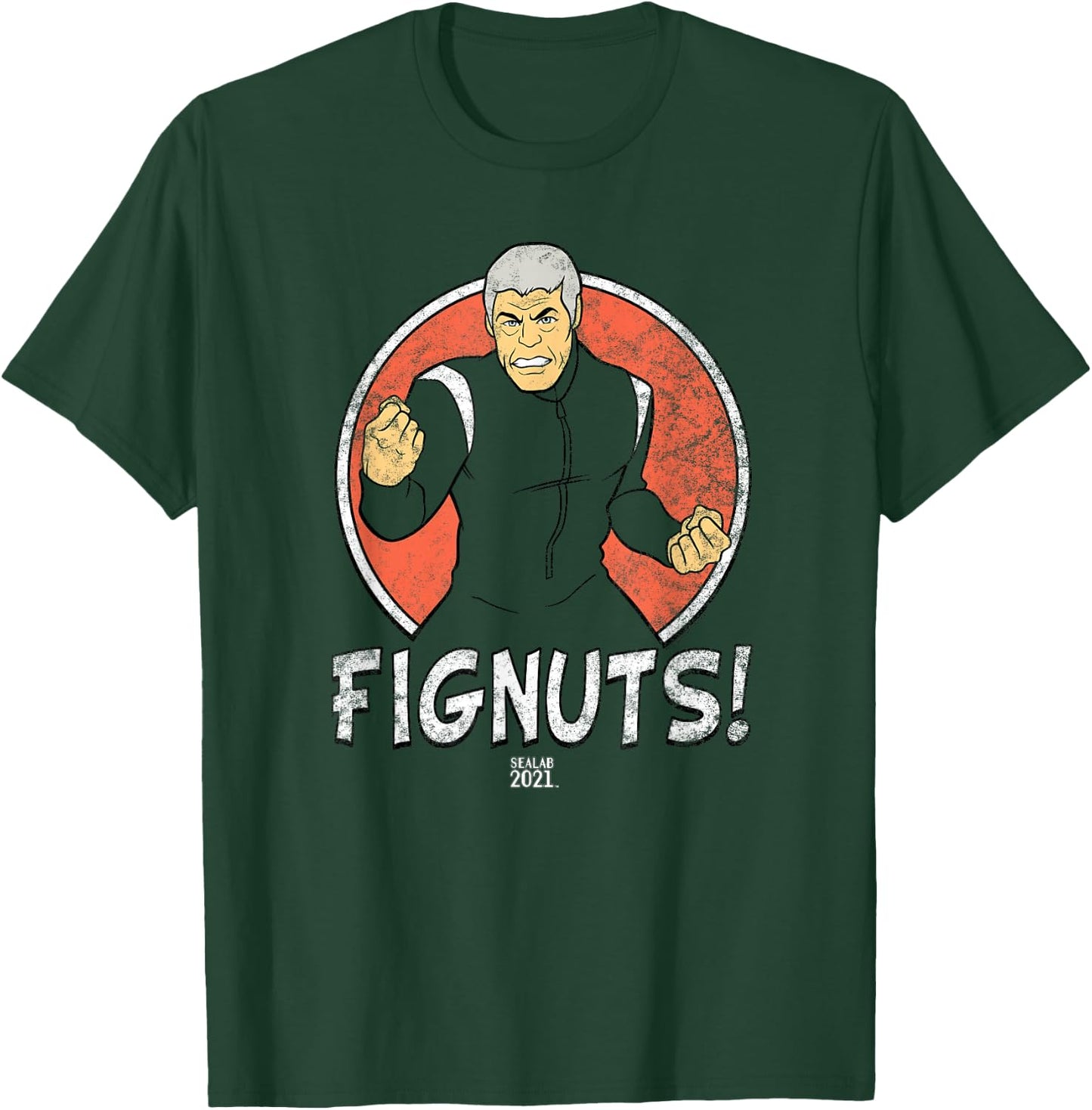 Sealab 2021 Fignuts T-Shirt - T-Shirt | Forest