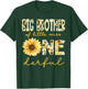 Big Brother of Little Miss Onederful 1st Bday Girl Sunflower T-Shirt - T-Shirt | Forest