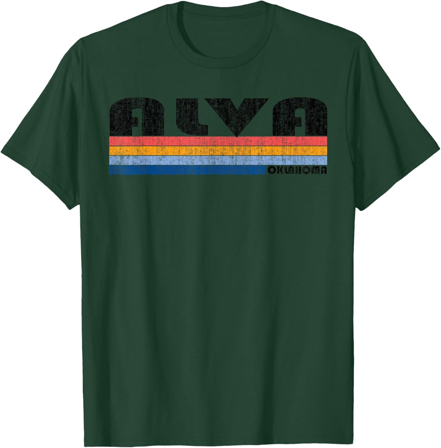 Vintage 1980s Style Alva OK T Shirt T-Shirt - T-Shirt | Forest