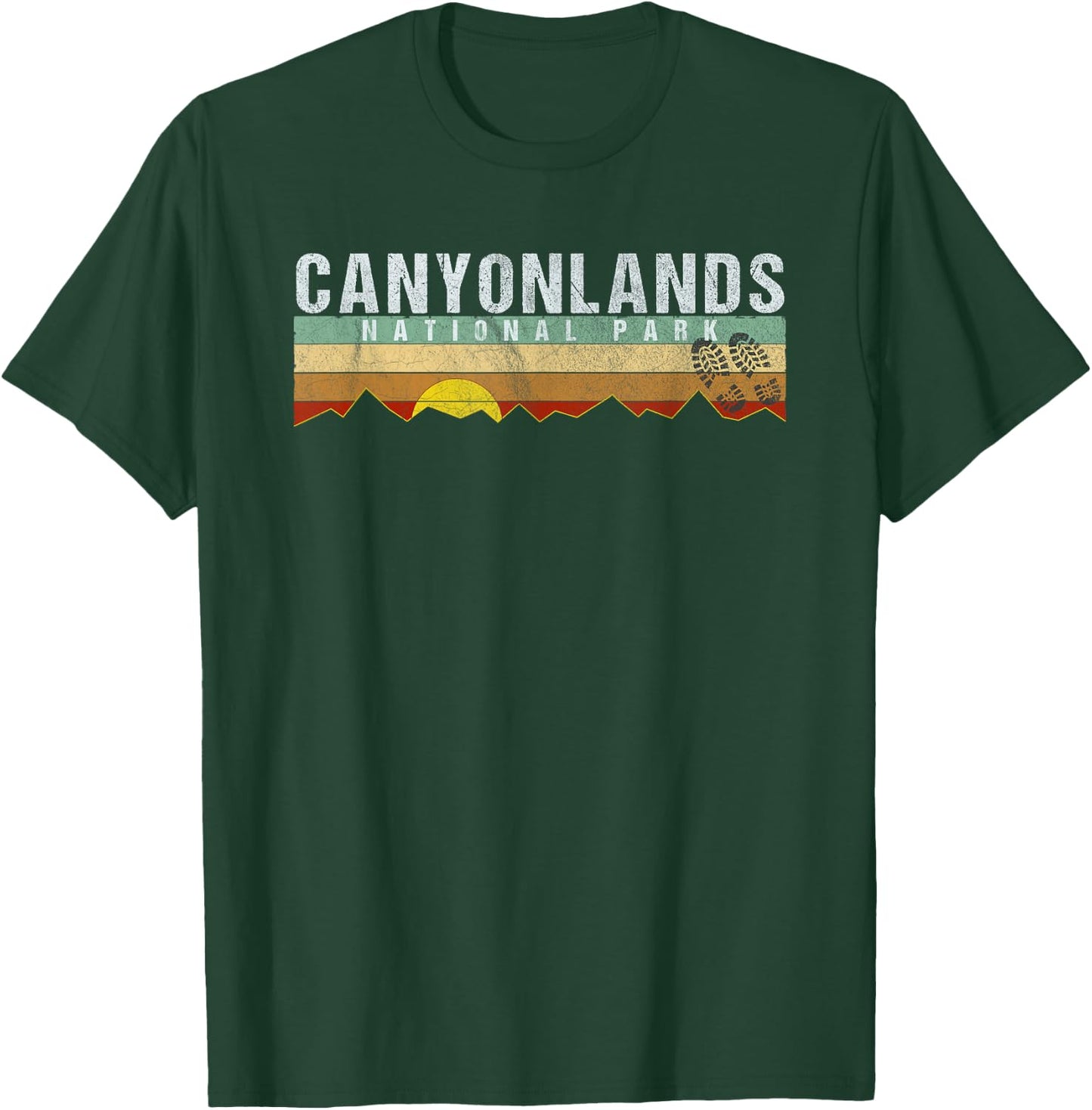 Canyonlands National Park - Utah Camping Hiking T-Shirt - T-Shirt | Forest