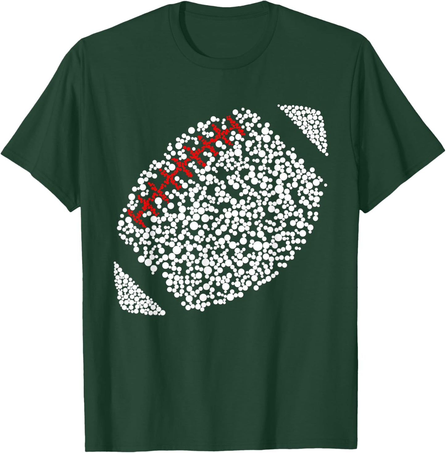 Dot Dotted Day Football September 15th Men Boys Kids T-Shirt - T-Shirt | Forest